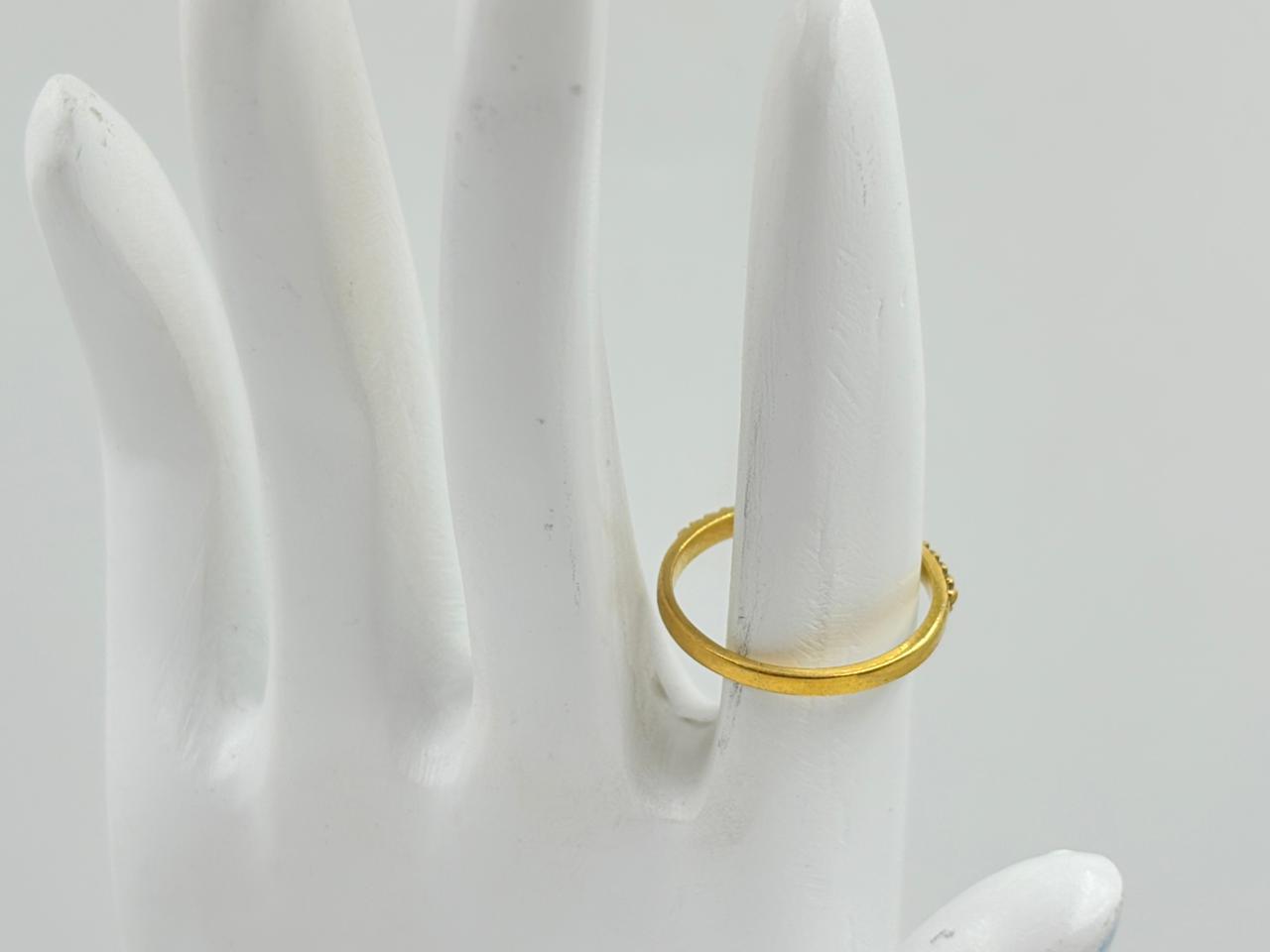 Golden Double Heart Ring – Elegant Design MOBR61