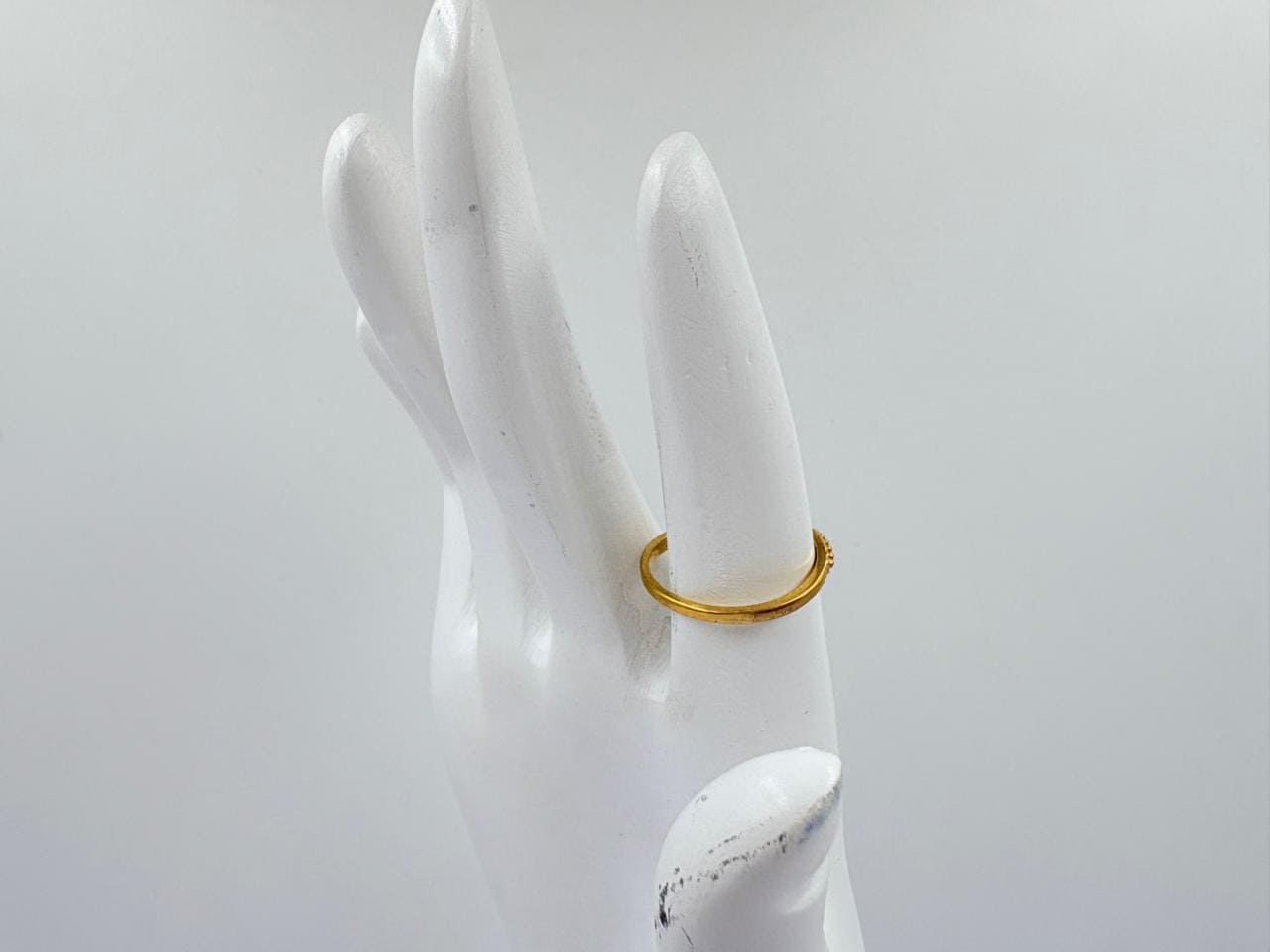 Golden Heart Knot Designer Ring