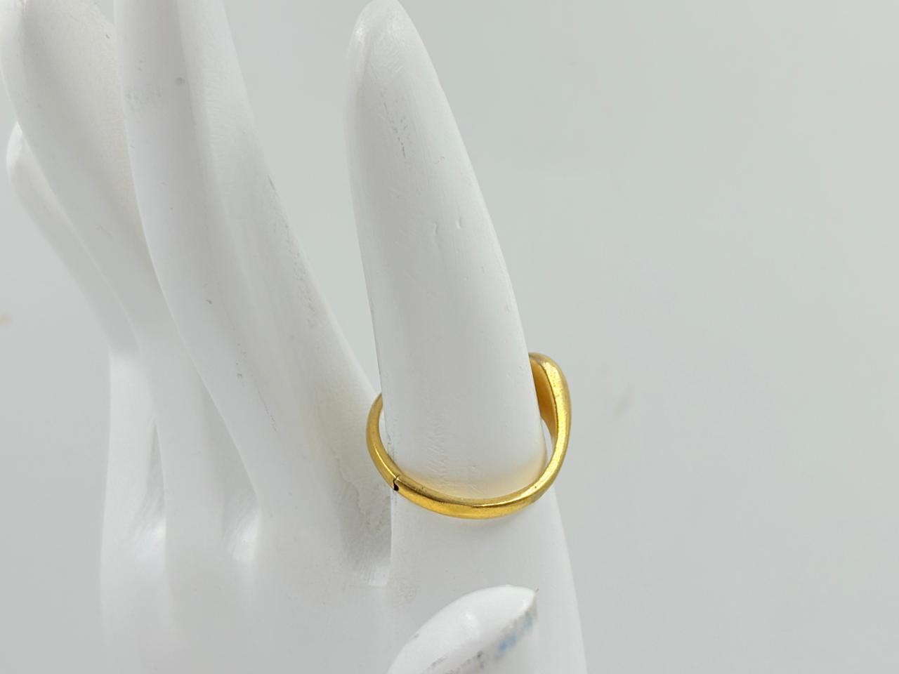 Aurelia Gold Plated Teardrop Ring – MOBR56