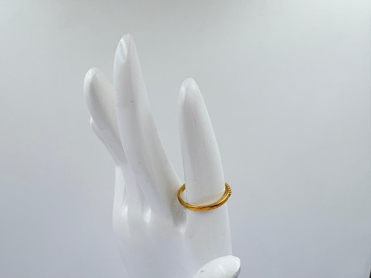 Golden Heart Crown Ring – Unique Design