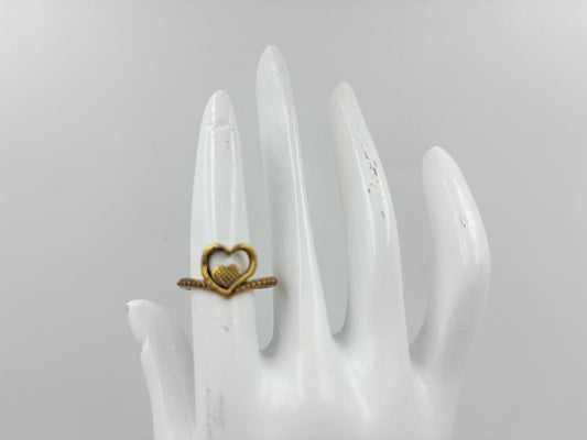 Classic Gold Heart Shape Ring – MOBR52