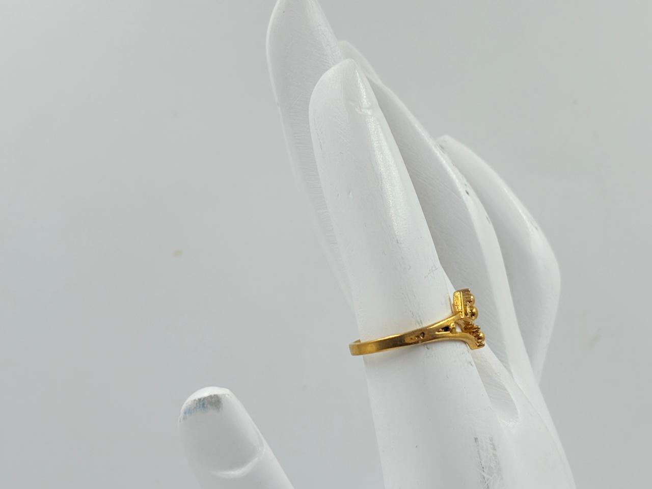 Vintage Golden Stick-Art Ring – MOBR59