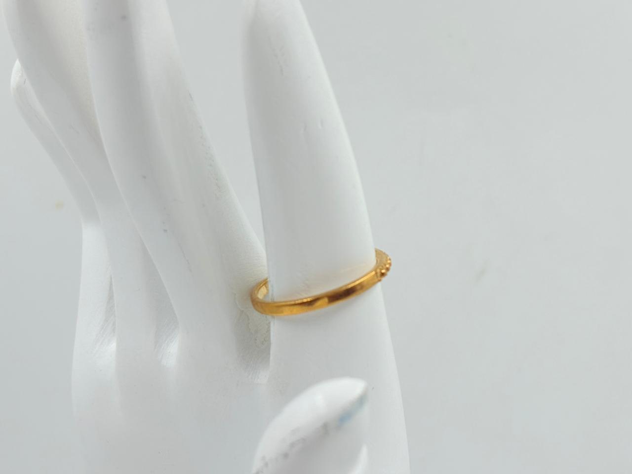 Golden Minimal Knot Ring – MOBR67